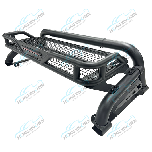 Universal New Steel Sport Roll Bar Exhaust Cut-Outs Exterior Accessories for Tacoma for Hilux Vigo Triton Navara Np300 Pickup Tr