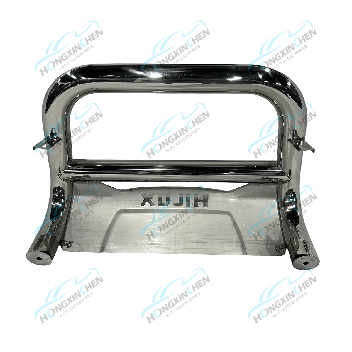 4x4 Accessories Pick up Truck Other Auto Parts Stainless Steel Bull Bar Front Bumper Grille Guard for Toyota Hilux Vigo