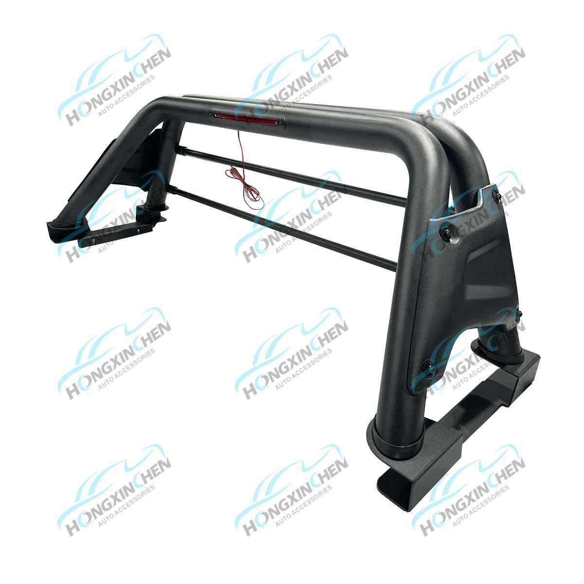 Black Stainless Steel Rolling Bar Accessory for Mitsubishi L200 Triton 10 Compatible for Toyota Tacoma NP300 Colorado FJ Cruiser