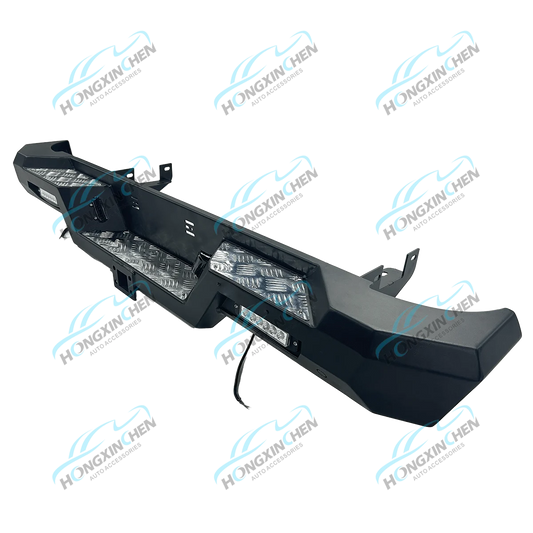 Off Road Car Accessories Customized Steel Front Bumpers Rear Bumpers for Mitsubishi L200