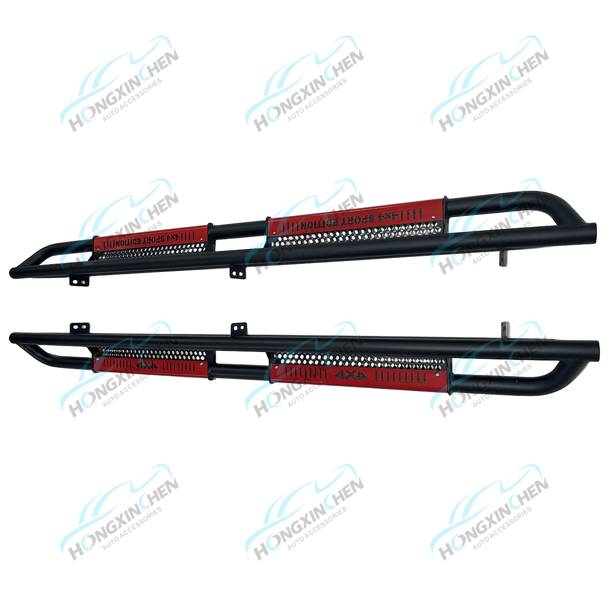 4wd Accessories Side Bar Running Board Rock Slider Rail for Isuzu D-max 2009-2020