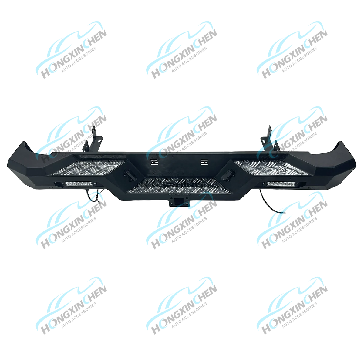 Off Road Car Accessories Customized Steel Front Bumpers Rear Bumpers for Mitsubishi L200
