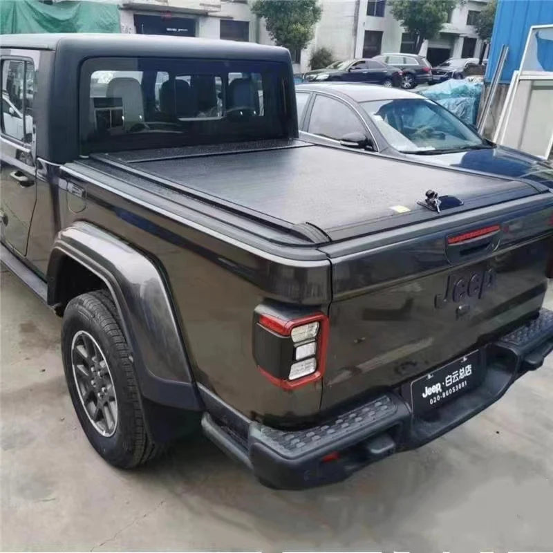 Waterproof Truck Bed Tonneau Cover for Jeep Gladiator 2020-2023 Foldable Design Weather-resistant Durable Ranger Navara NP300