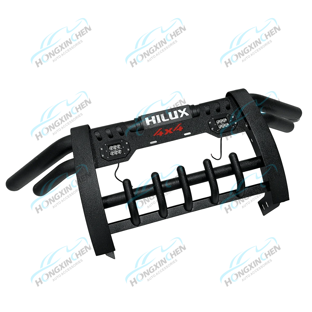 4x4 Off-road Vehicle With Light Bumper Supply Modified Parts Anti-collision Front Bumper Pickup Truck Elegant Front Bumper