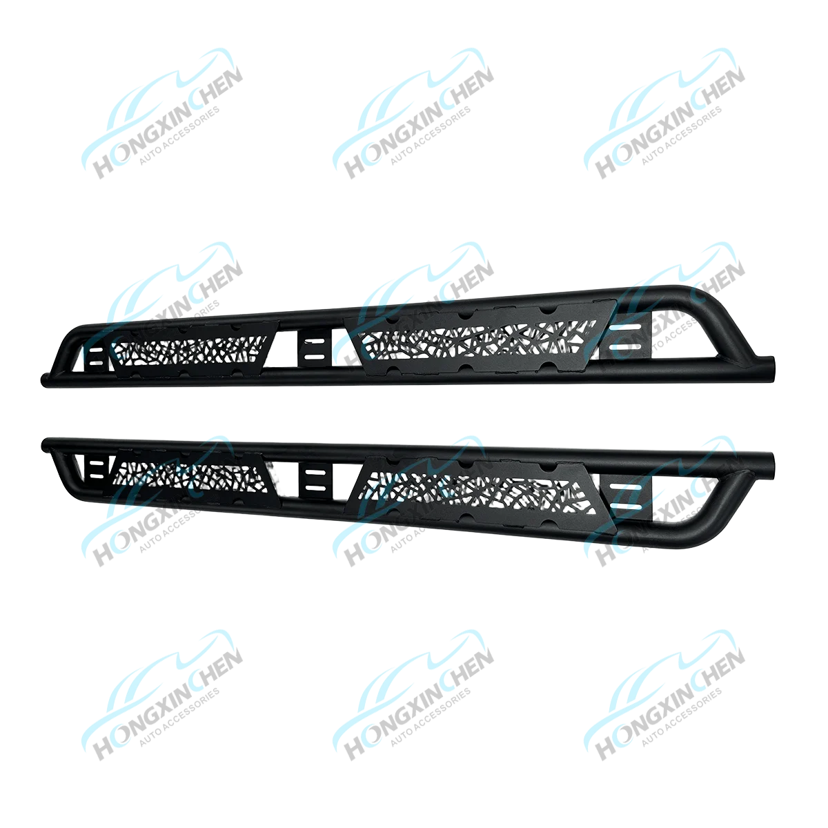 Hot Selling Off-road Drop Side Step Steel Running Board Compatible for Ford 2021 2022 Non-slip Step Pads