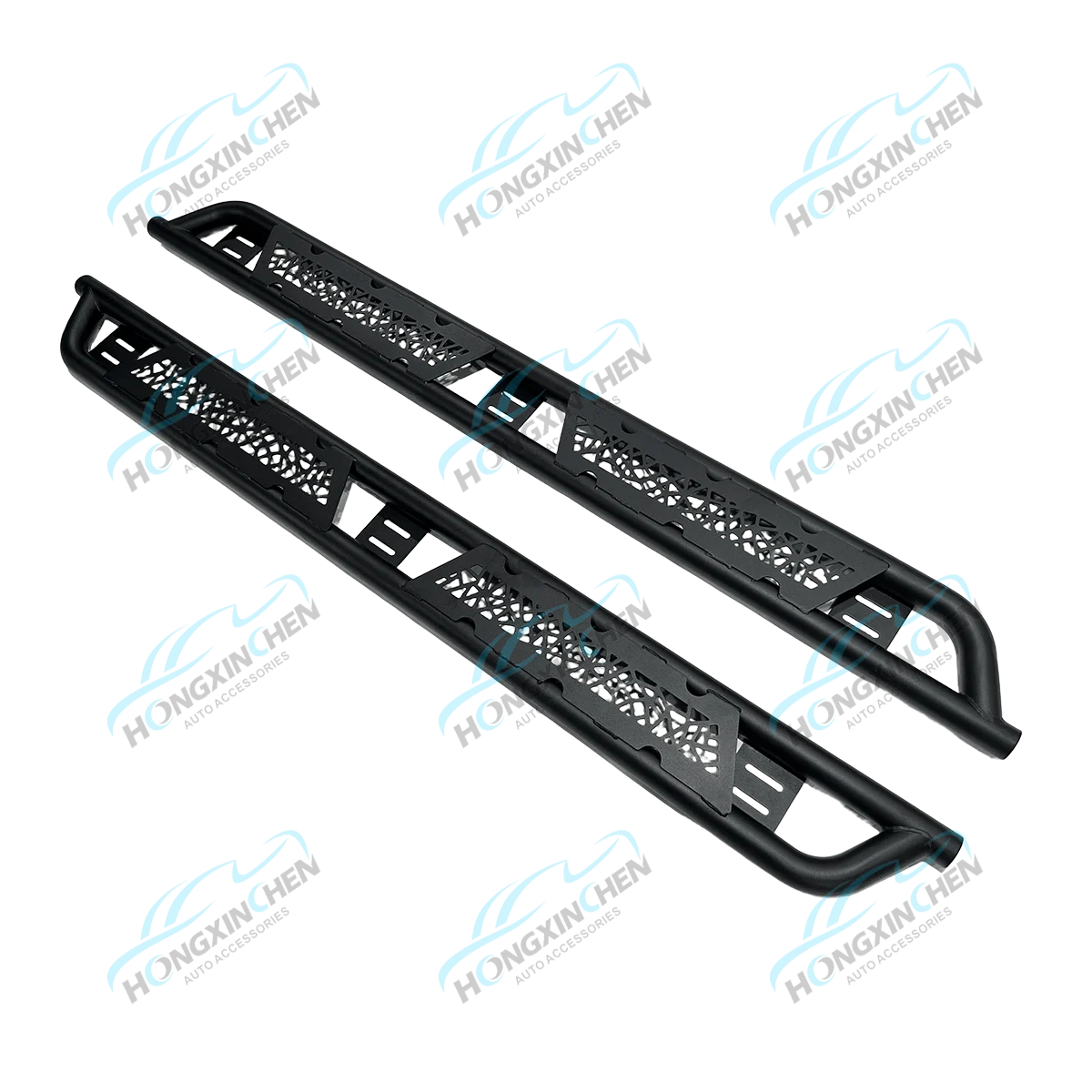 Hot Selling Off-road Drop Side Step Steel Running Board Compatible for Ford 2021 2022 Non-slip Step Pads
