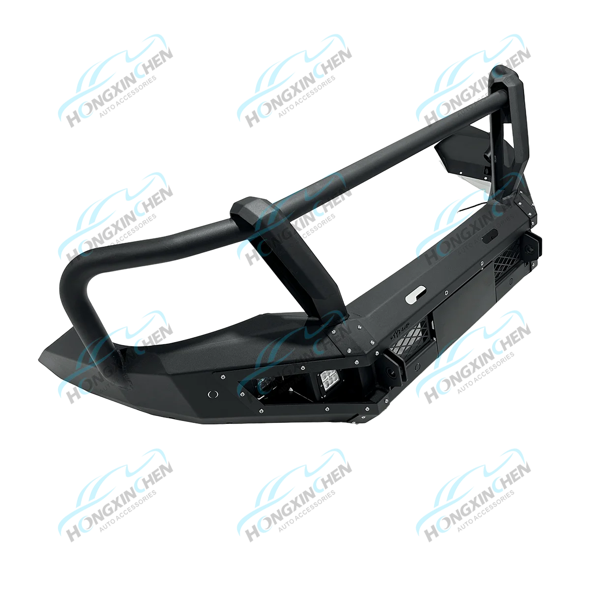 High Quality 4x4 Off-Road Front Bumper Accessories for Ford Ranger T9 2022 2023 Factory Price Steel Front Bumper for Navara