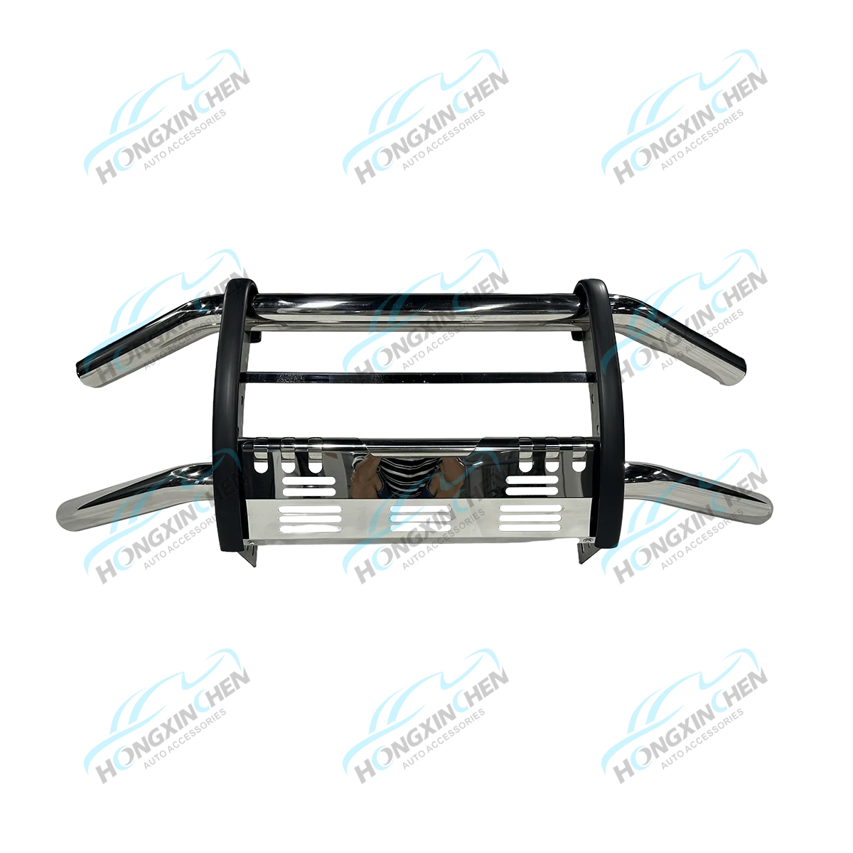 Factory Direct 4x4 High Quality Stainless Steel Illuminated Bumper Premium Car Bumper for Hilux Colorado FJ Cruiser Pajero