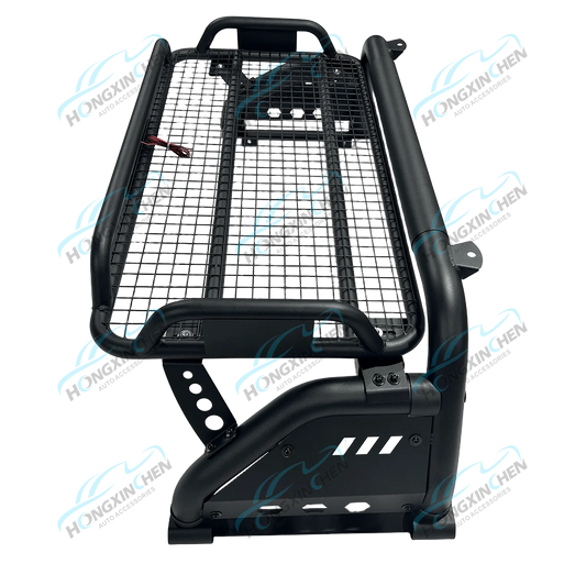 Pickup 4x4 Accessories Off Road Sport Roll Bar With Basket for Gmc Sierra