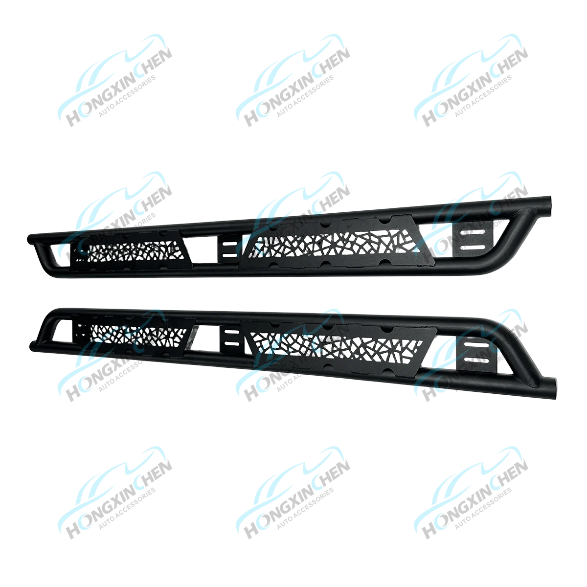 Hot Selling Off-road Drop Side Step Steel Running Board Compatible for Ford 2021 2022 Non-slip Step Pads