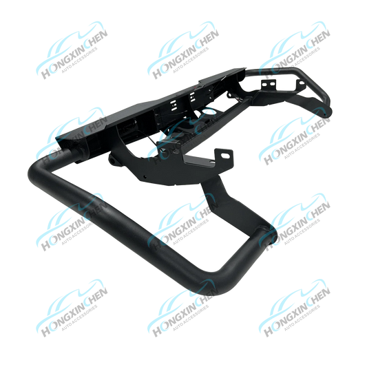 Off-road 4x4 Steel Rear Bumper Rear Bullbars Defensas Traseras for Toyota Linux Revo Land Cruiser Highlander