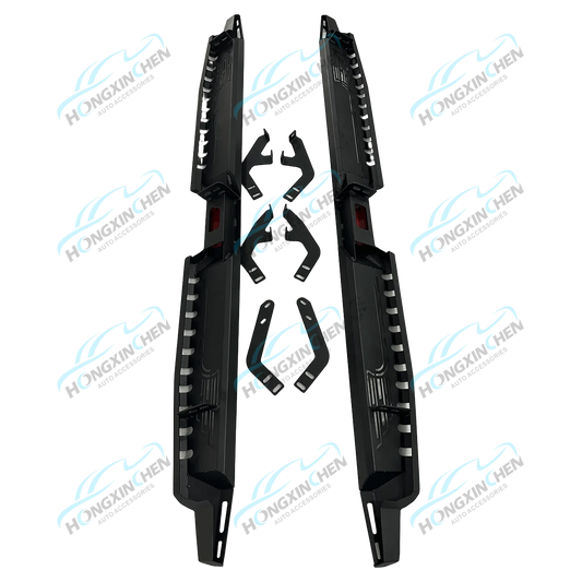 Car Side Steps 4x4 Accessories Running Board Steel Alloy Universal Side Steps for Toyota Hilux