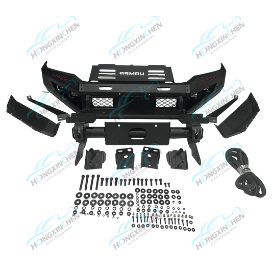 4x4 Auto Front Bumper for 2021 New Hilux Revo FRONT BUMPER 4x4 off Road Steel Bull bar Weight Plates Bumper