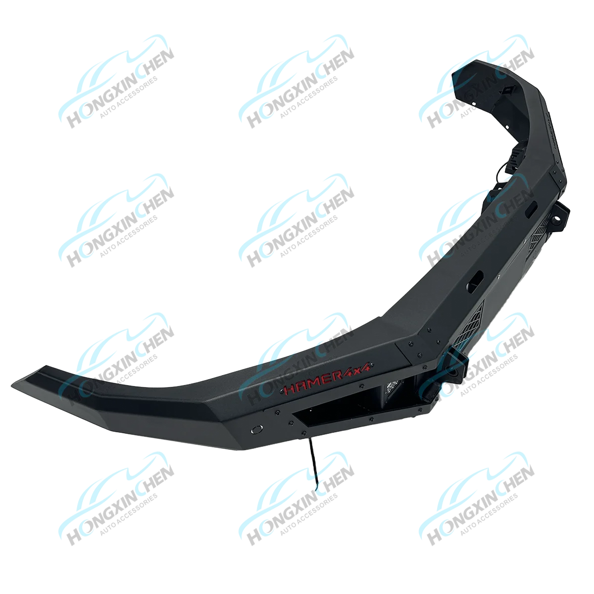2022-2023 Sport Bar for Land Cruiser LC300 Front Bumper Exhaust Cut-Outs New Bull Nudge Bar for Pickup Auto Upgrade Front Car