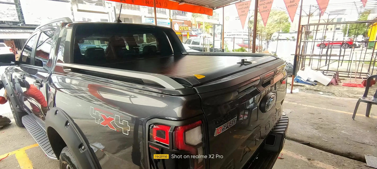 USA Patented High Quality Truck Bed Covers Soft Roll-Up Fold Tonneau Cover for Ranger Model NP300 with Locking Function