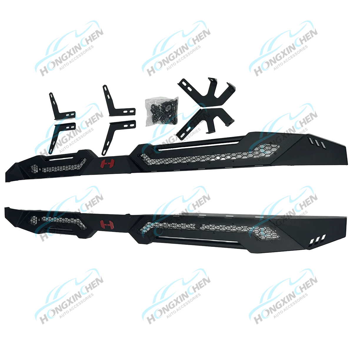 4wd Off-road Car Running Boards Side Pedals Side Steps for Toyota Hilux Tundra Tacoma Ford F150 Raptor Ranger T7 T8