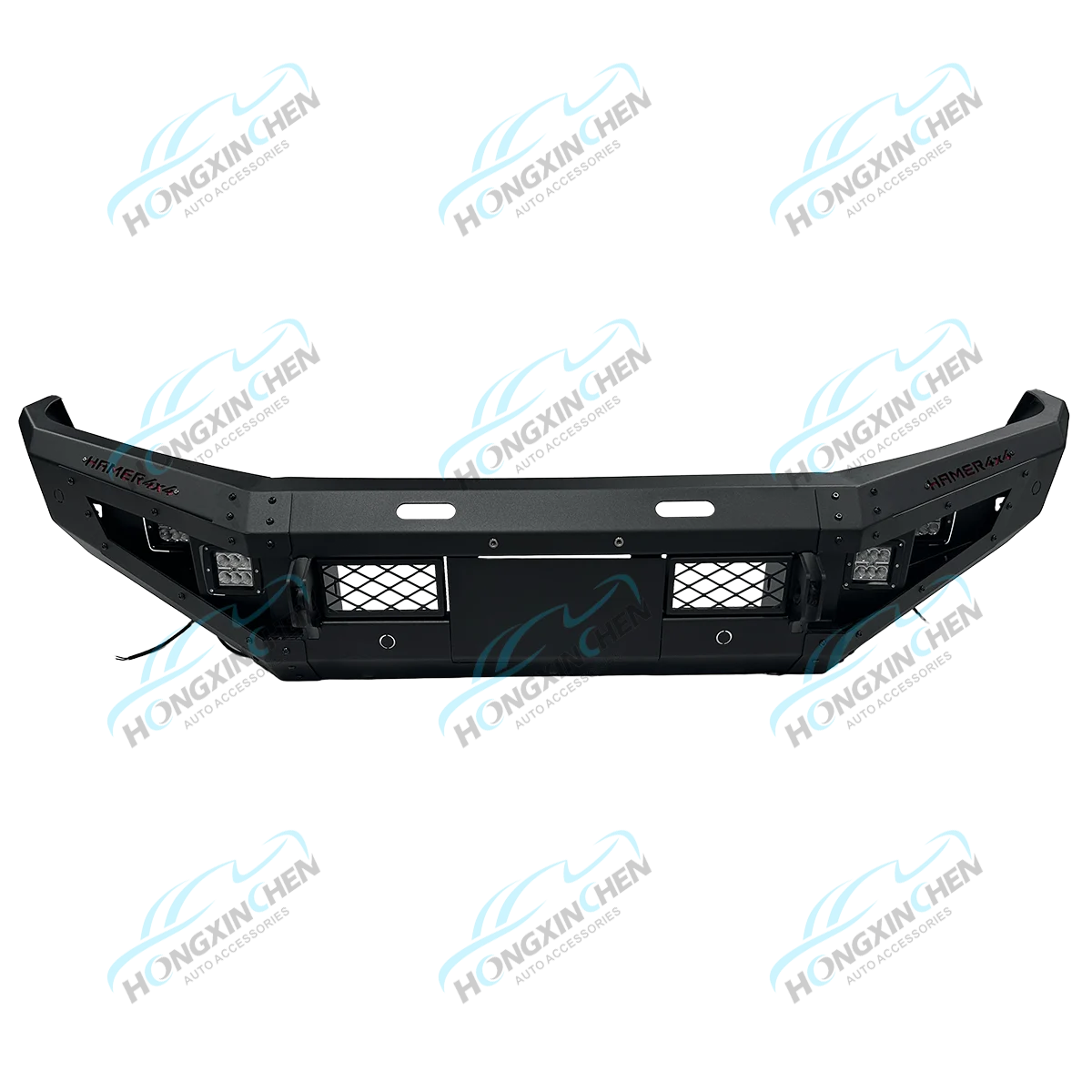 2022-2023 Sport Bar for Land Cruiser LC300 Front Bumper Exhaust Cut-Outs New Bull Nudge Bar for Pickup Auto Upgrade Front Car