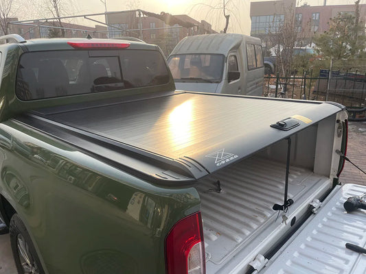 For Benz Mercedes V-Class Manual Roll Lid Shutter Aluminum Alloy Pickup Truck Bed Cover for Ranger NP300 Roll up Locking