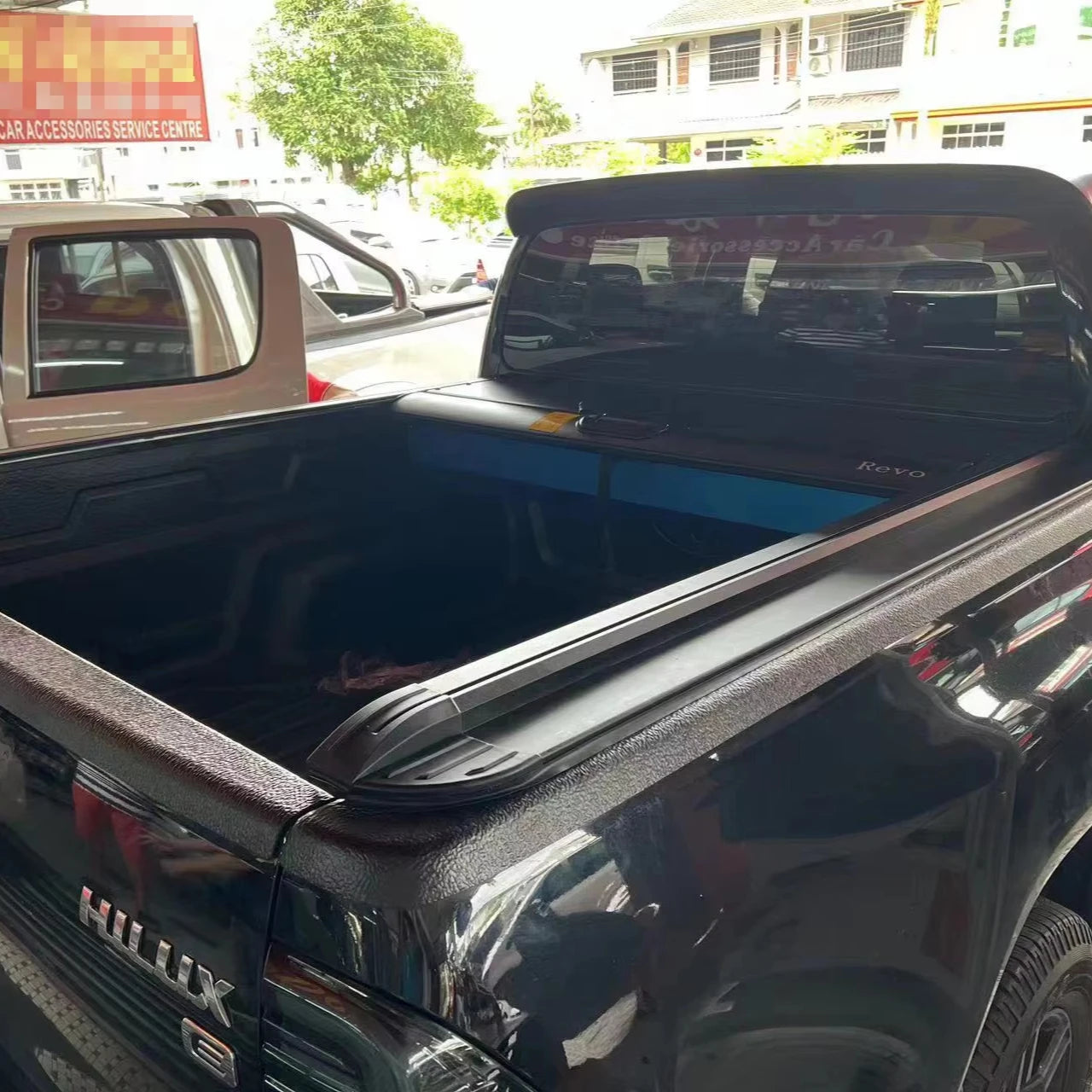 Mitsubishi L200 for Hilux Hyundai Accent Parts Roll-up Tonneau Cover for Ranger NP300-Folding Trunk Lid with Waterproof Function