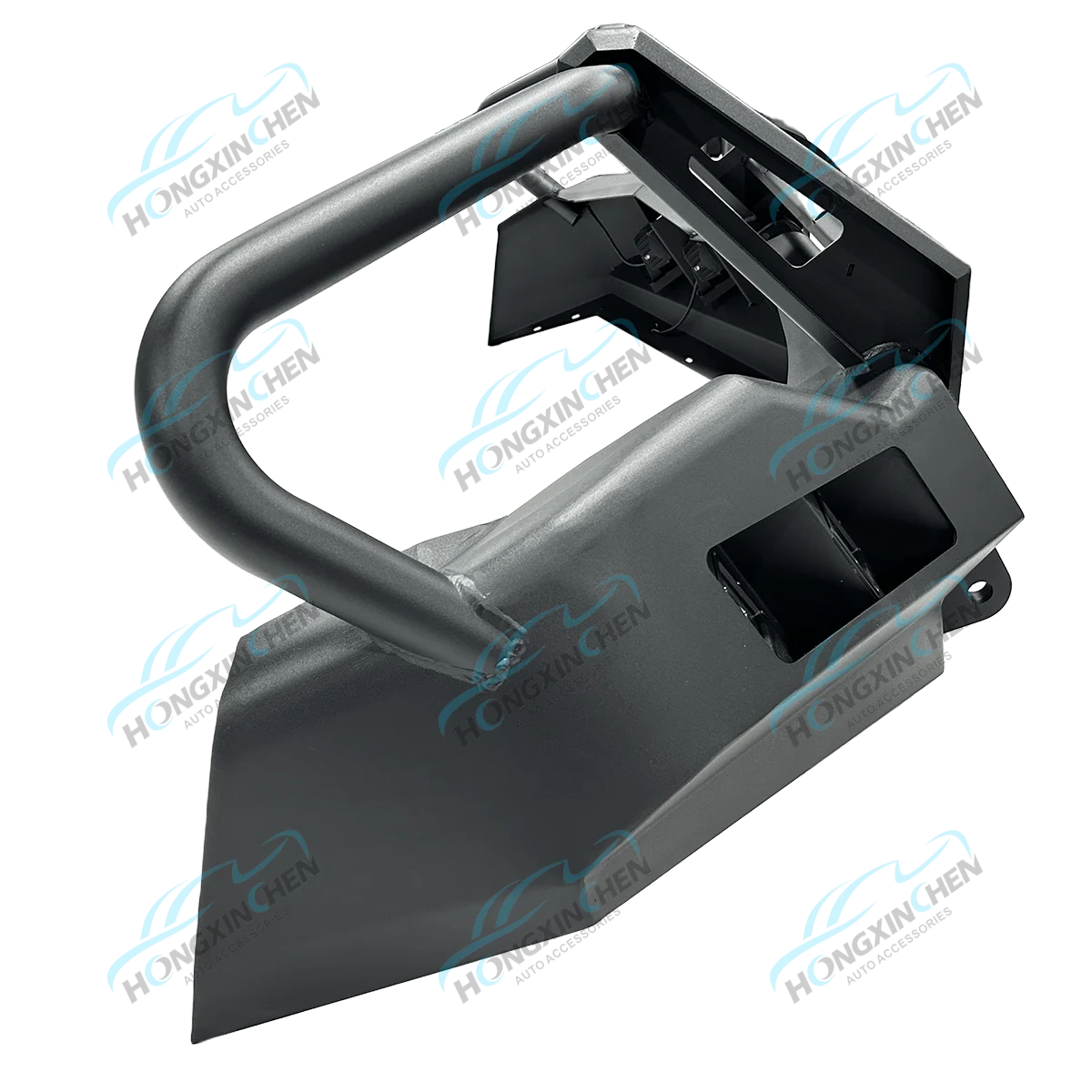 Custom Off-road 4x4 Steel Front Bumper Bull Bar Car Bumpers Bash Plate for Toyota Hilux Revo Vigo Triton L200 Mr D-max Bt50
