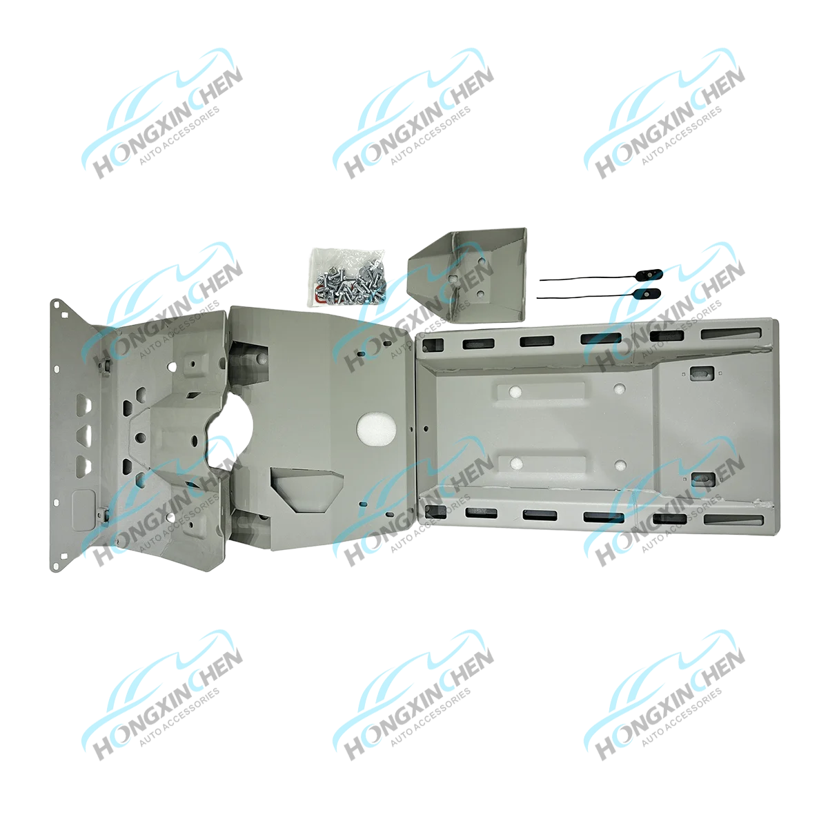 Steel Engine Protect Skid Plate Cover Engine Bottom Guard With Necessary Hardware for Navara