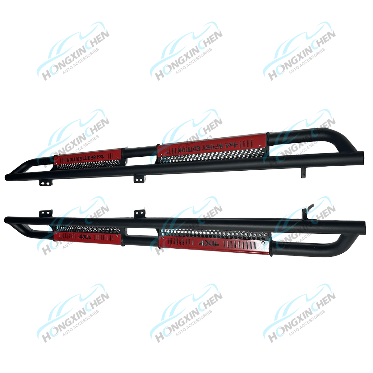 4wd Accessories Side Bar Running Board Rock Slider Rail for Isuzu D-max 2009-2020