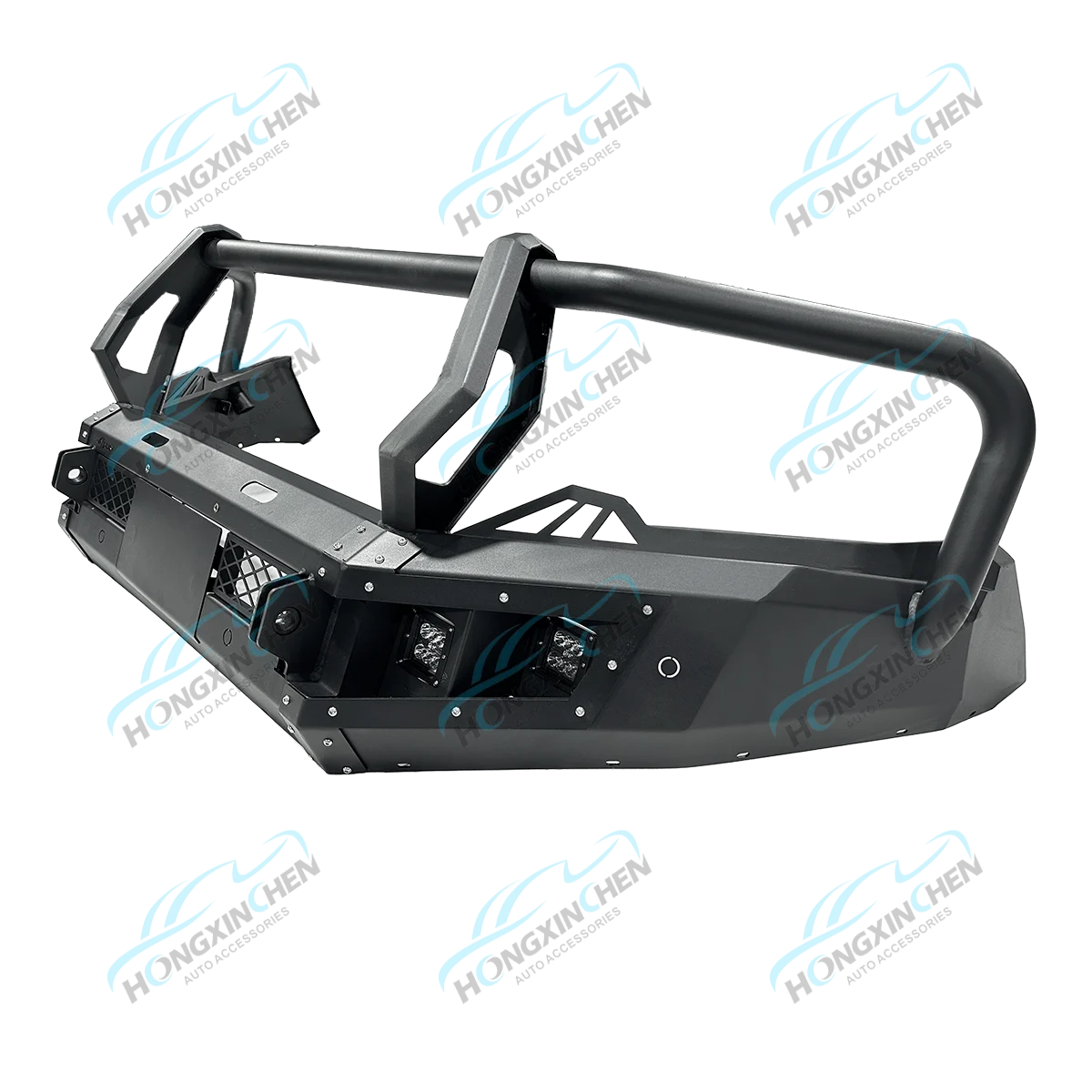 High Strength Steel Front Bumper Bull Bar for Toyota Lc200