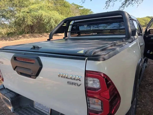 Roll up Truck Bed Pickup Electric Roller Lid Retractable Tonneau Cover for Toyota Hilux Revo Rocco Vigo Tacoma Sr5