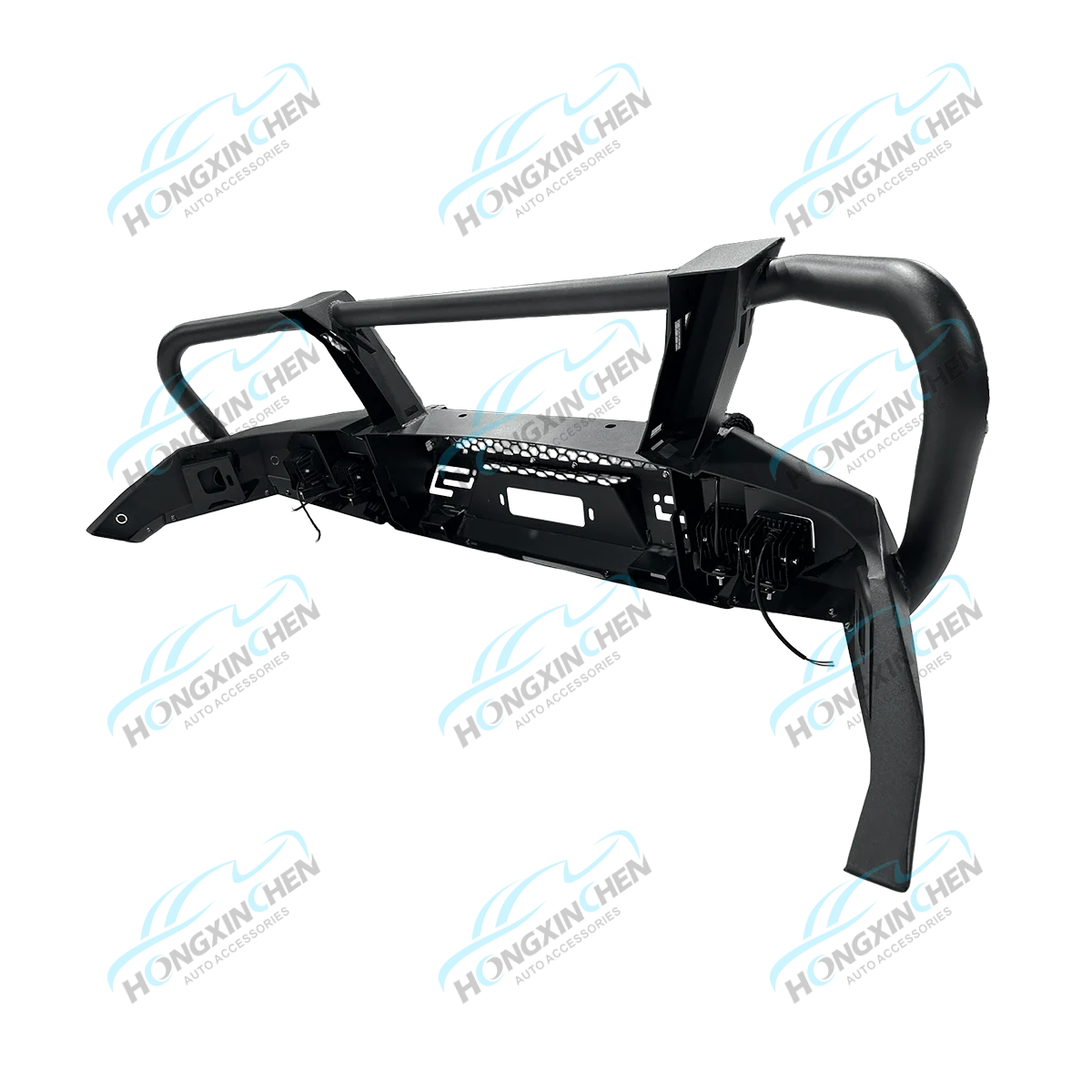 4x4 Pickup Truck Steel Front Bumper Guard Bull Bar Colorful Protective Cover for Ford F-150 Ranger Cruiser Pajero Colorado