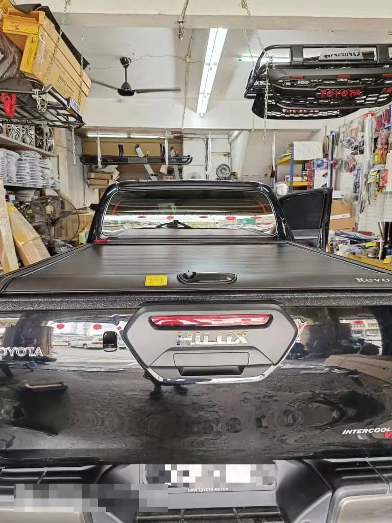 Mitsubishi L200 for Hilux Hyundai Accent Parts Roll-up Tonneau Cover for Ranger NP300-Folding Trunk Lid with Waterproof Function