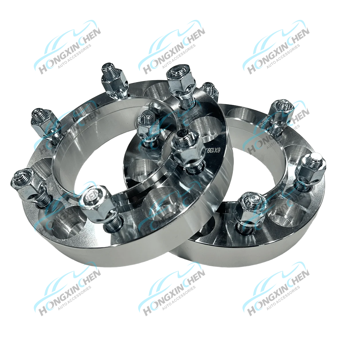 Aluminum Wheel Spacer Silver Wheel Spacer for Hilux Vigo Revo/Ranger/Dmax/Triton/Fortuner