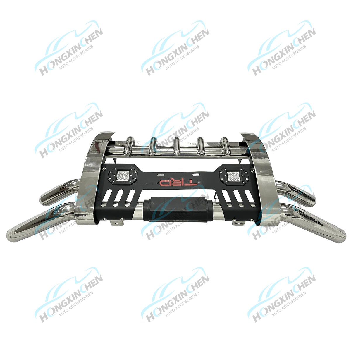 Factory Price Universal Stainless Steel Front Bull Bar 4x4 Accessories for Hilux Vigo Revo Fj120-150 for Rav4 Fortuner Navara