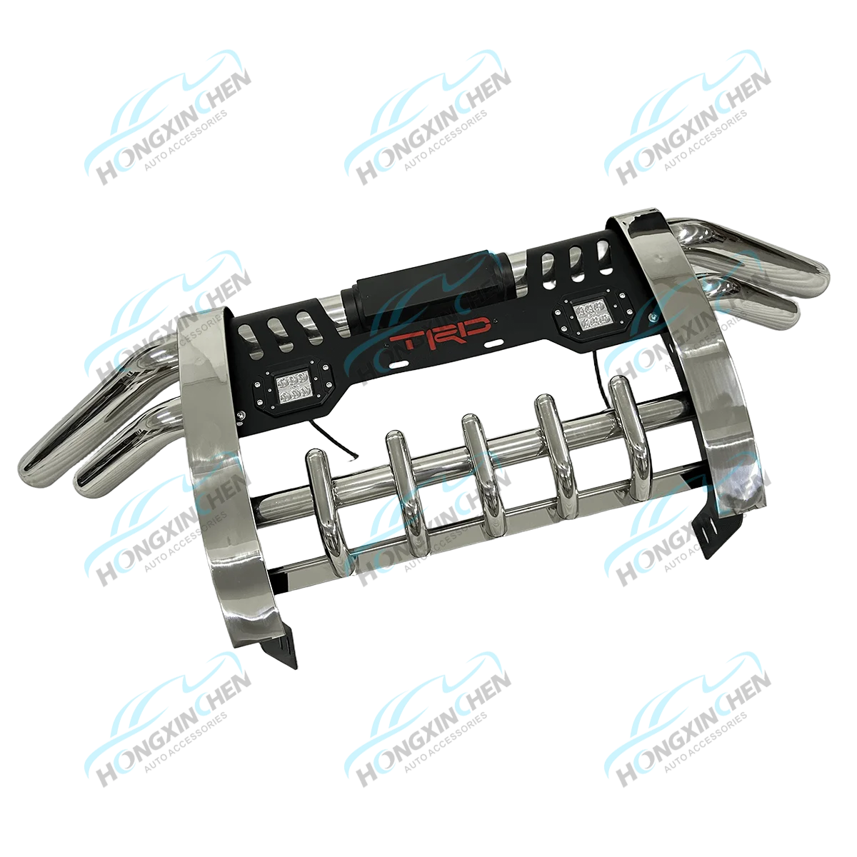 Factory Price Universal Stainless Steel Front Bull Bar 4x4 Accessories for Hilux Vigo Revo Fj120-150 for Rav4 Fortuner Navara