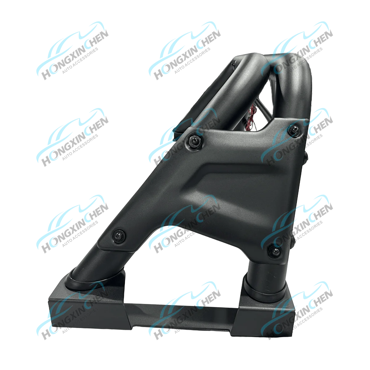 Black Stainless Steel Rolling Bar Accessory for Mitsubishi L200 Triton 10 Compatible for Toyota Tacoma NP300 Colorado FJ Cruiser
