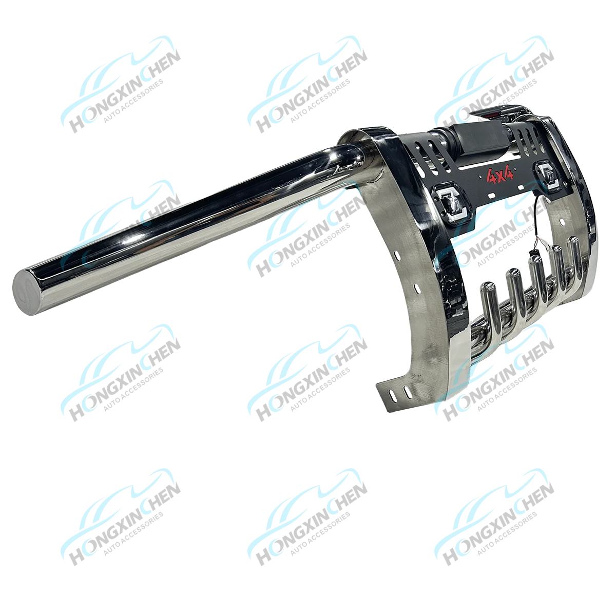 High Quality Front Bumper Pickup Grille Guard Bull Bar Front Bumper Guard Stainless Steel for Hilux Revo