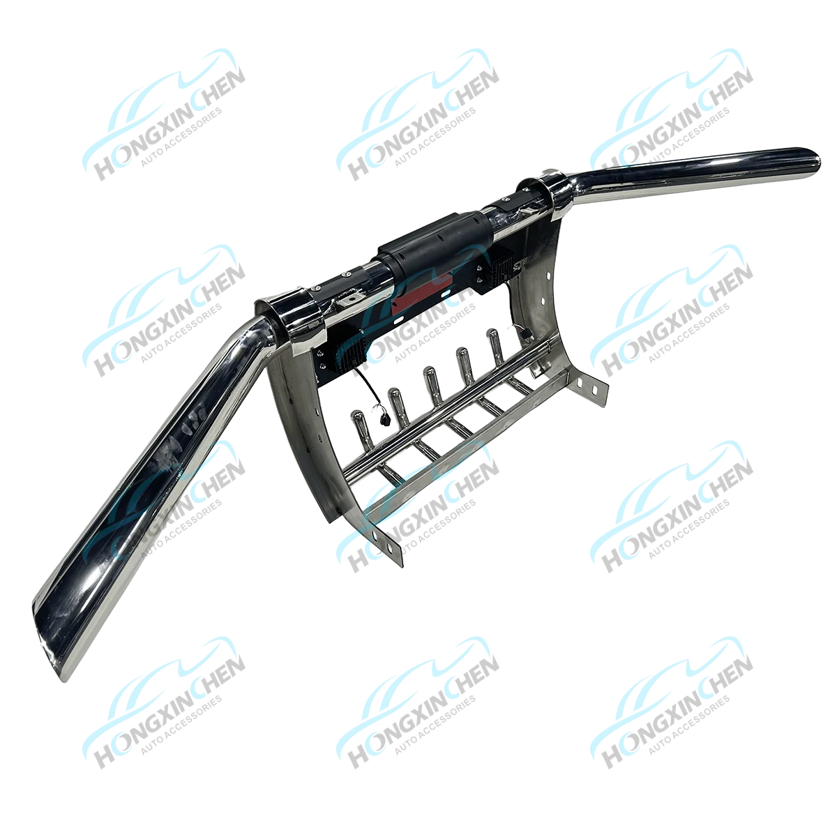 High Quality Front Bumper Pickup Grille Guard Bull Bar Front Bumper Guard Stainless Steel for Hilux Revo
