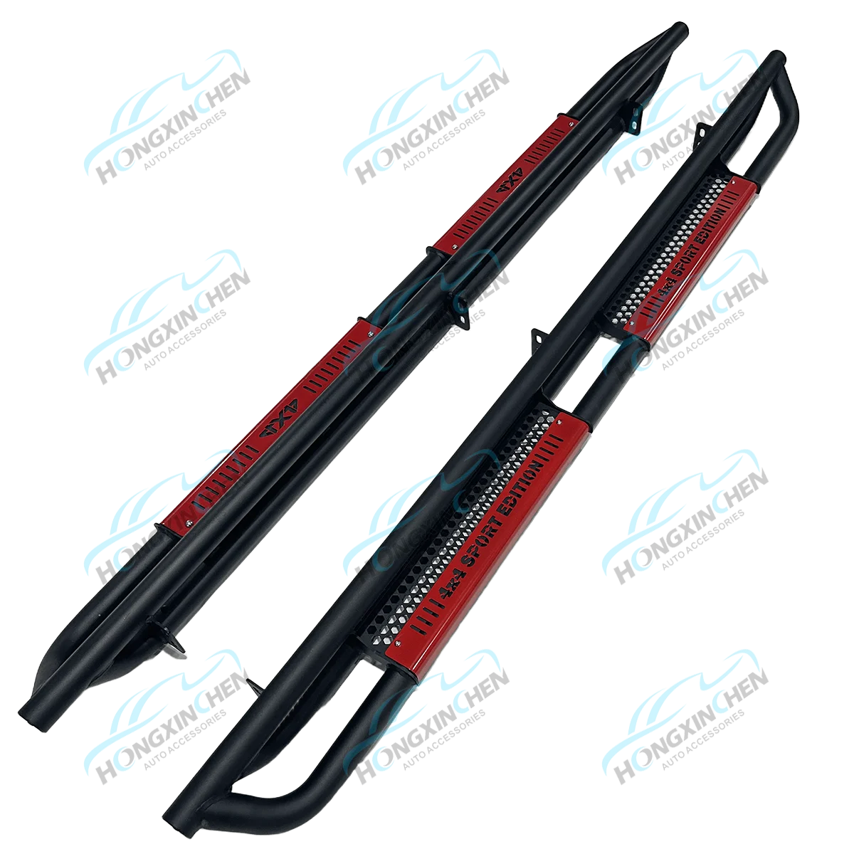 4wd Accessories Side Bar Running Board Rock Slider Rail for Isuzu D-max 2009-2020