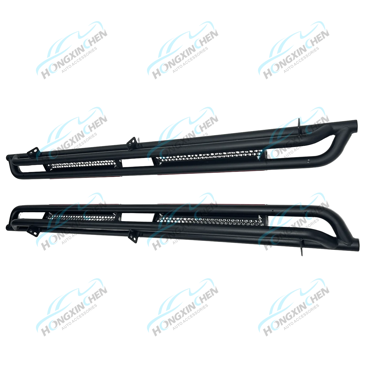 4wd Accessories Side Bar Running Board Rock Slider Rail for Isuzu D-max 2009-2020