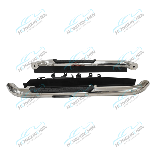Universal Stainless Steel Running Boards 4x4 Car Accessories with Side Step Bars Fit for Ford Ranger Hilux D-MAX NP300