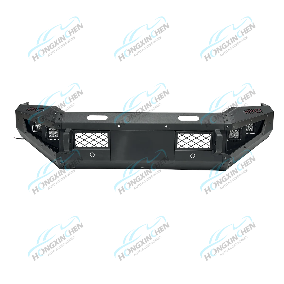 4x4 Auto Front Bumper for 2021 New Hilux Revo FRONT BUMPER 4x4 off Road Steel Bull bar Weight Plates Bumper