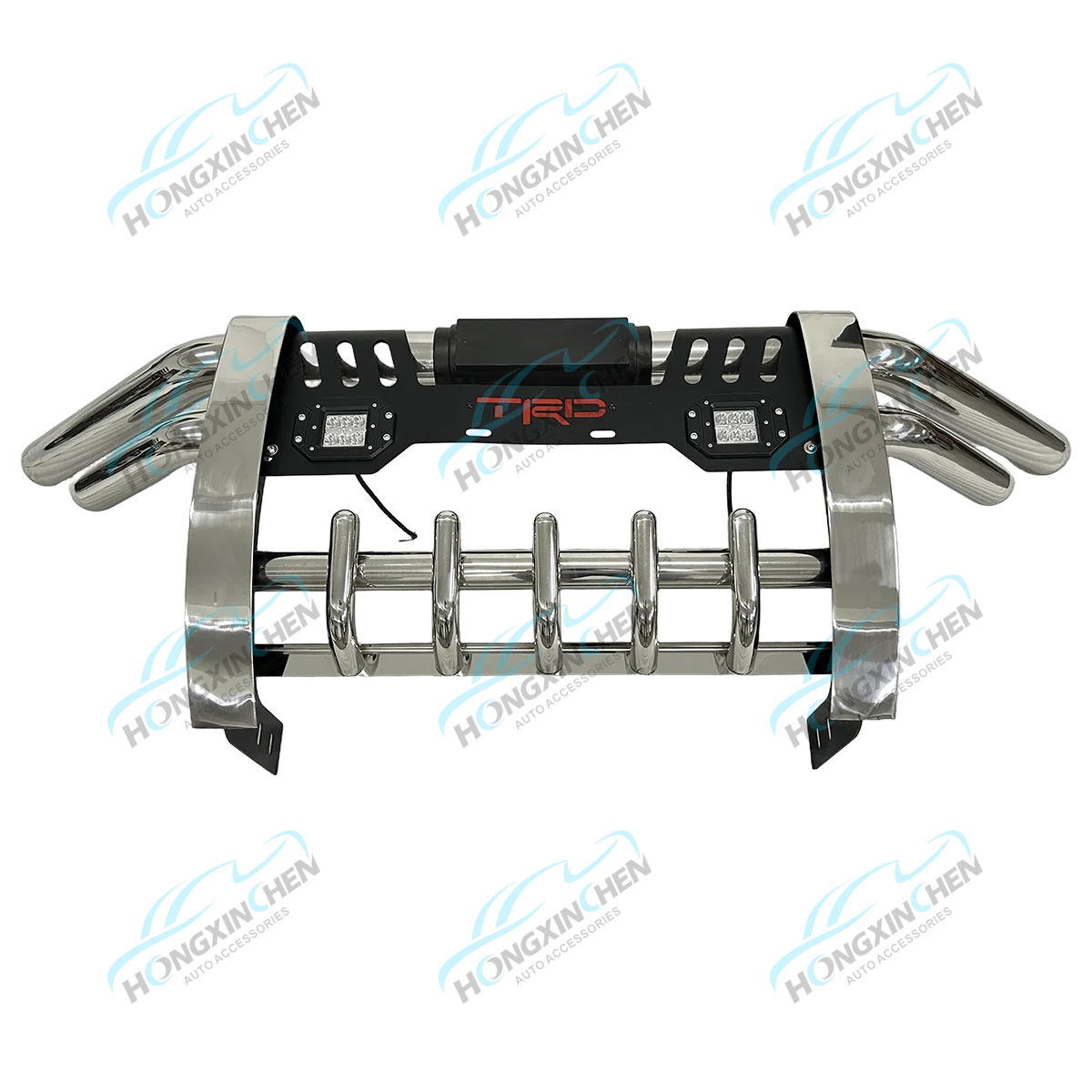 Factory Price Universal Stainless Steel Front Bull Bar 4x4 Accessories for Hilux Vigo Revo Fj120-150 for Rav4 Fortuner Navara