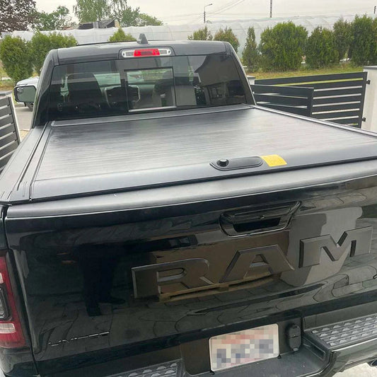 Lockable Aluminum Retractable Tonneau Cover for Ram 1500 for Hilux for Tacoma Chevrolet Silverado Pickup Trucks Compatible Range