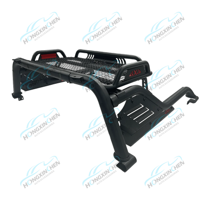 4x4 Factory Hot Sale Para Accessories Roll Bar With Roof Rack for Toyota Hilux Revo Roof Rail Luggage Bar
