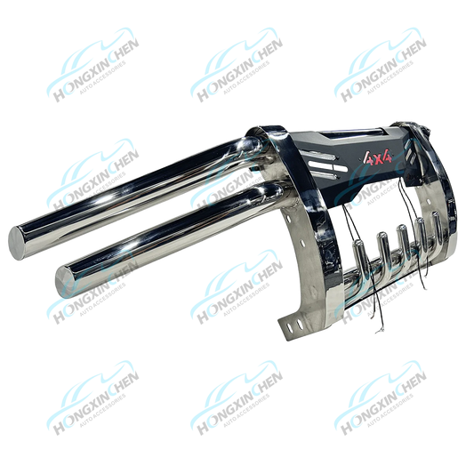 Hot Selling Stainless Steel Front Bumper Guard Nudge Bar for Truck Car Models Pajero Navara NP300 Colorado