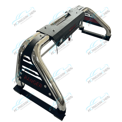 For Ford for Ranger Anti-Roll Bar Stainless Steel Roof Rack for Pickup Truck Bed Compatible 4x4 Exterior Accessory