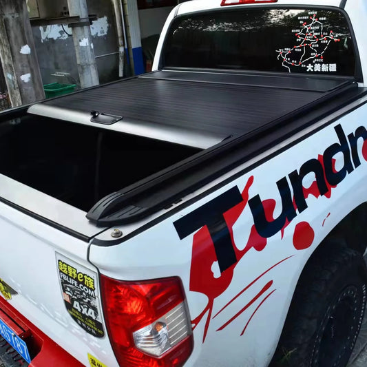 USA Patented Soft Roll-Up Tonneau Cover for Tundra High Quality Truck Bed Cover Locking Function Manufactured Ranger NP300