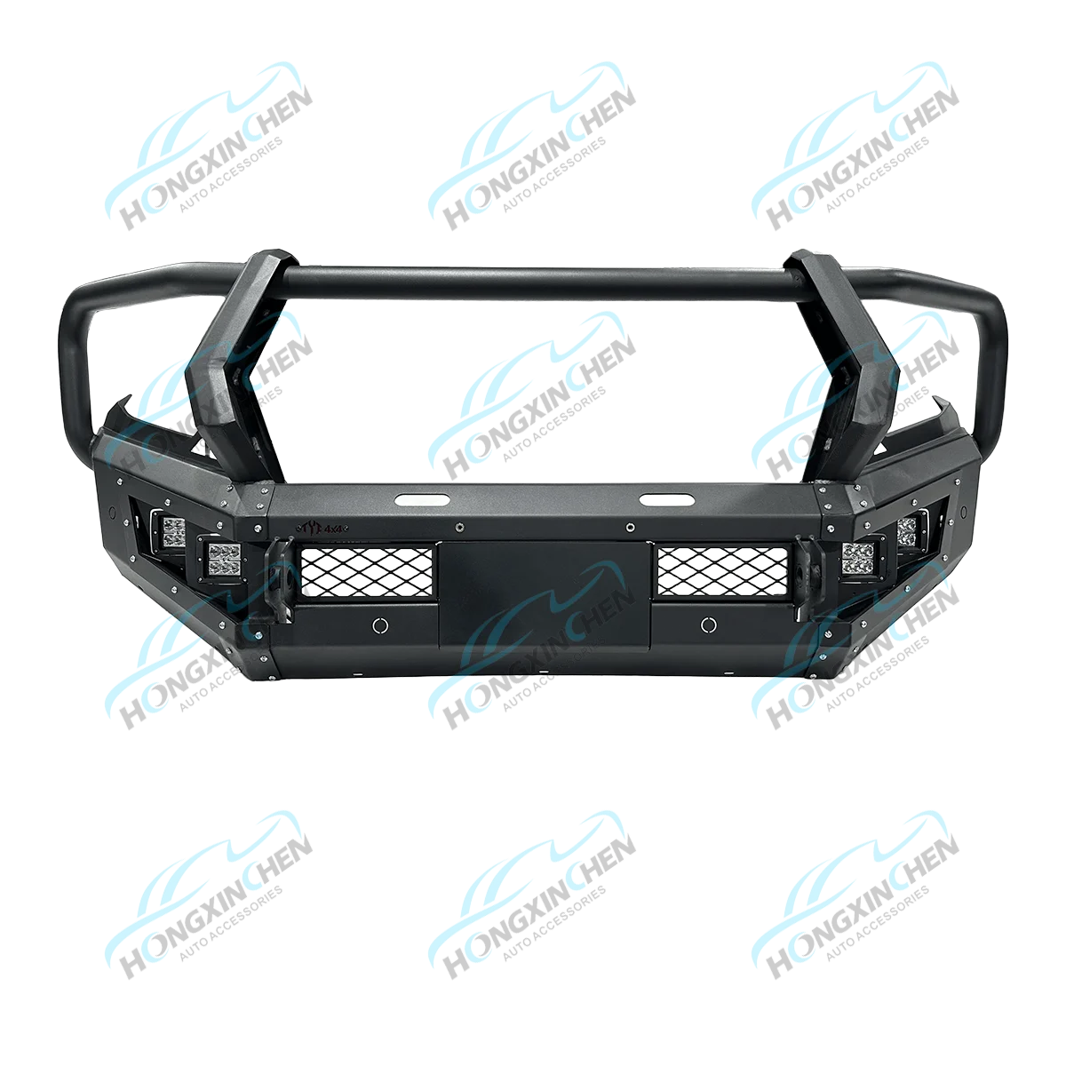 High Strength Steel Front Bumper Bull Bar for Toyota Lc200