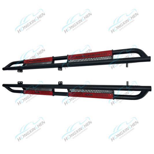 4wd Accessories Side Bar Running Board Rock Slider Rail for Isuzu D-max 2009-2020