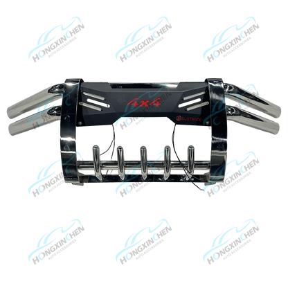 Hot Selling Stainless Steel Front Bumper Guard Nudge Bar for Truck Car Models Pajero Navara NP300 Colorado