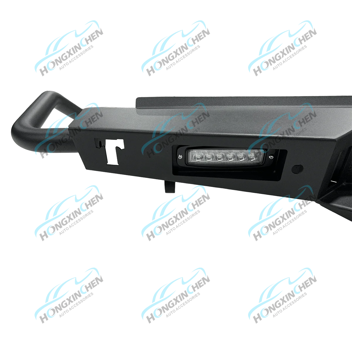 Off-road 4x4 Steel Rear Bumper Rear Bullbars Defensas Traseras for Toyota Linux Revo Land Cruiser Highlander